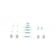 Kit d'accessoires, mâchoire de frein BOSCH 1 987 475 352 - Visuel 3