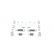 Kit d'accessoires, mâchoire de frein BOSCH 1 987 475 353 - Visuel 3