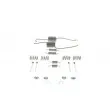Kit d'accessoires, mâchoire de frein BOSCH 1 987 475 390 - Visuel 1