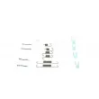 Kit d'accessoires, mâchoires de frein de stationnement BOSCH 1 987 475 415 - Visuel 3