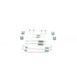 Kit d'accessoires, mâchoire de frein BOSCH 1 987 475 423 - Visuel 3
