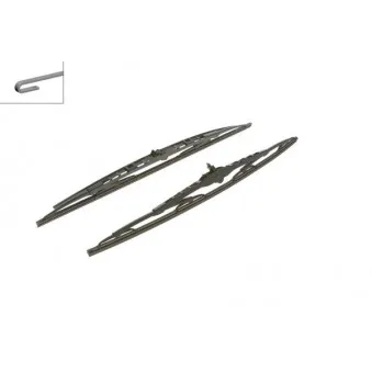 Kit balais d'essuie-glace BOSCH 3 397 001 583