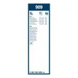 Kit balais d'essuie-glace BOSCH 3 397 001 909 - Visuel 3