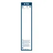 Balai d'essuie-glace BOSCH 3 397 004 753 - Visuel 3