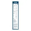 Balai d'essuie-glace BOSCH 3 397 004 763 - Visuel 3