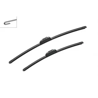 Kit balais d'essuie-glace BOSCH 3 397 007 654
