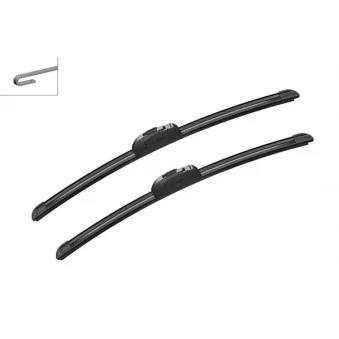 Kit balais d'essuie-glace BOSCH 3 397 014 076