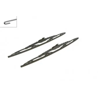 Kit balais d'essuie-glace BOSCH 3 397 118 408