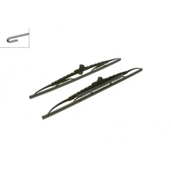 Kit balais d'essuie-glace BOSCH 3 397 118 566