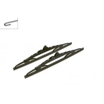 Kit balais d'essuie-glace BOSCH 3 397 118 700