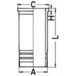 Kit de réparation, Piston/Chemise de cylindre KOLBENSCHMIDT 40679960 - Visuel 2