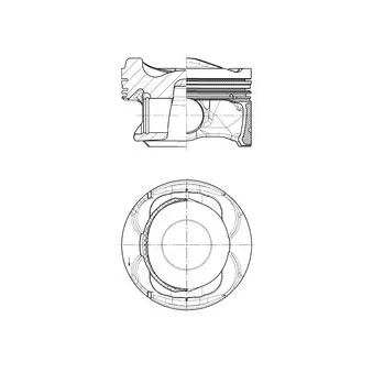 Piston KOLBENSCHMIDT 40883600
