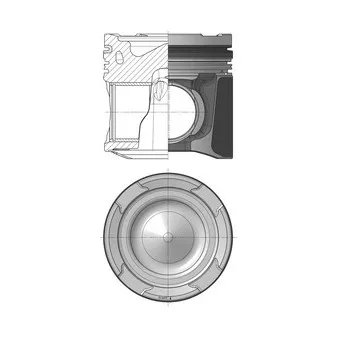 Kit de réparation, Piston/Chemise de cylindre KOLBENSCHMIDT 41474960
