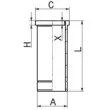 Kit de réparation, Piston/Chemise de cylindre KOLBENSCHMIDT 41474960 - Visuel 2