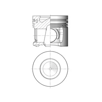 Piston KOLBENSCHMIDT 41494610