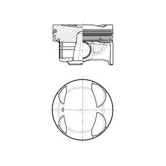 Piston KOLBENSCHMIDT