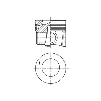 Piston KOLBENSCHMIDT 41708610