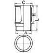 Kit de réparation, Piston/Chemise de cylindre KOLBENSCHMIDT 90382970 - Visuel 2