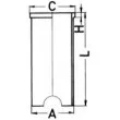Kit de réparation, Piston/Chemise de cylindre KOLBENSCHMIDT 90732960 - Visuel 2
