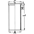 Kit de réparation, Piston/Chemise de cylindre KOLBENSCHMIDT 91429960 - Visuel 2