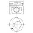 Kit de réparation, Piston/Chemise de cylindre KOLBENSCHMIDT 94427970 - Visuel 1