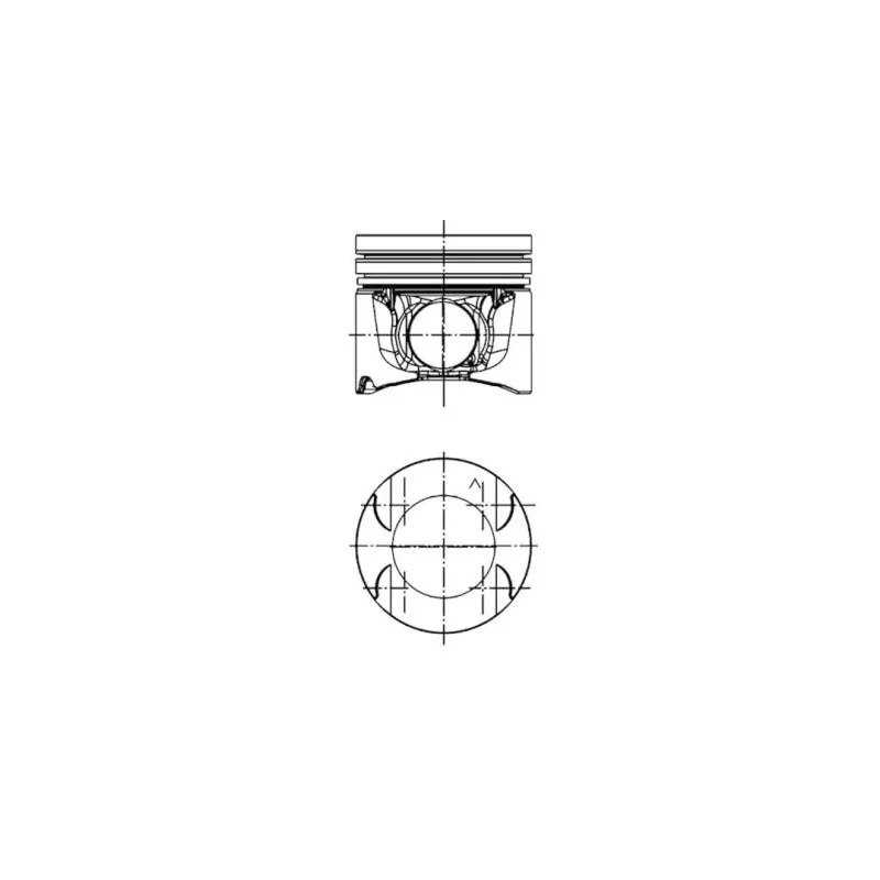 Piston KOLBENSCHMIDT 97597720