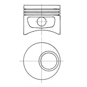 Piston KOLBENSCHMIDT 99419610