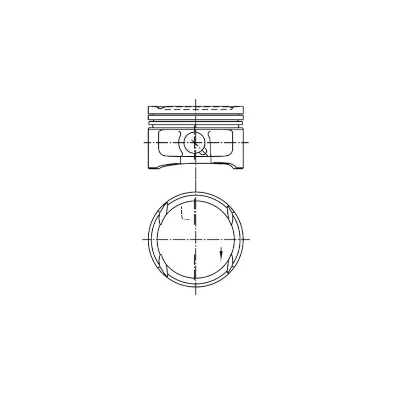 Piston KOLBENSCHMIDT 99563621
