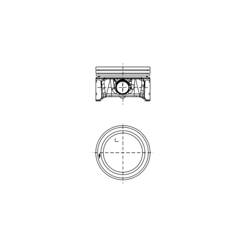 Piston KOLBENSCHMIDT 99913601