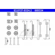 Kit d'accessoires, mâchoires de frein de stationnement ATE 03.0137-9334.2 - Visuel 1