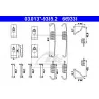 Kit d'accessoires, mâchoires de frein de stationnement ATE 03.0137-9335.2 - Visuel 1