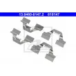 Kit d'accessoires, plaquette de frein à disque ATE 13.0460-0147.2 - Visuel 2
