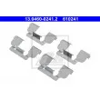 Kit d'accessoires, plaquette de frein à disque ATE 13.0460-0241.2 - Visuel 2