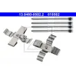 Kit d'accessoires, plaquette de frein à disque ATE 13.0460-0502.2 - Visuel 2