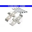 Kit d'accessoires, plaquette de frein à disque ATE 13.0460-0505.2 - Visuel 2