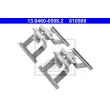 Kit d'accessoires, plaquette de frein à disque ATE 13.0460-0508.2 - Visuel 2