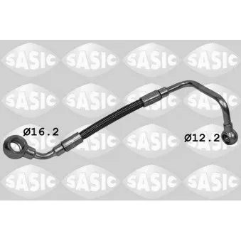 Conduite d'huile, compresseur SASIC 3320003