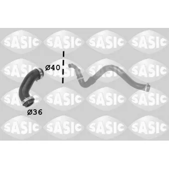 Gaine de suralimentation SASIC 3334056