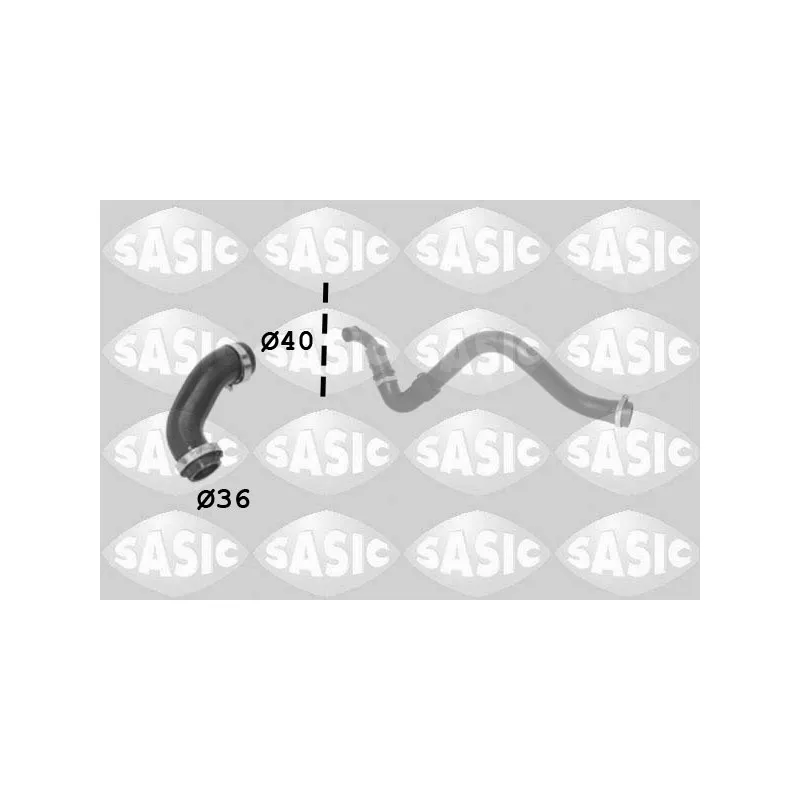 Gaine de suralimentation SASIC 3334056