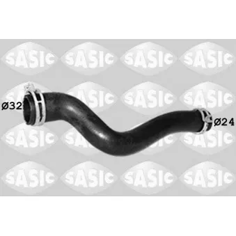 Durite de radiateur SASIC 3400254