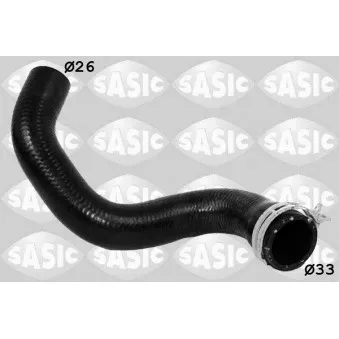 Durite de radiateur SASIC 3404406
