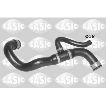 Durite de radiateur SASIC 3406464