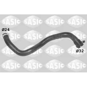 Durite de radiateur SASIC 3406471