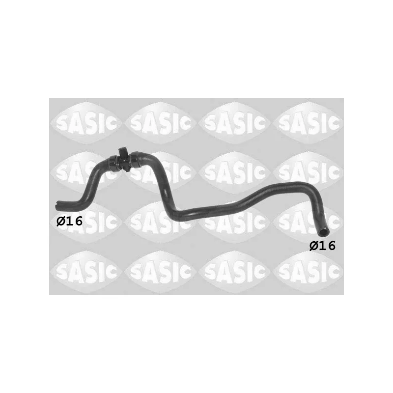Durite de radiateur SASIC 3406477