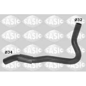 Durite de radiateur SASIC 3406489
