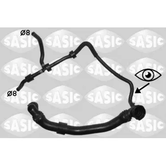 Durite de radiateur SASIC 3406505