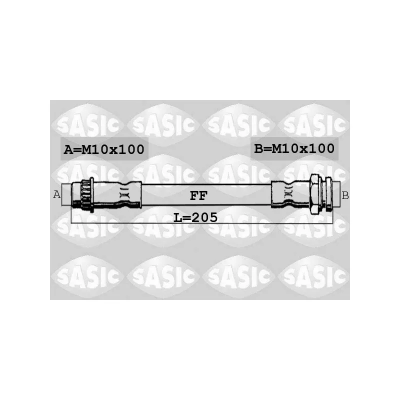 Flexible de frein SASIC 6600066