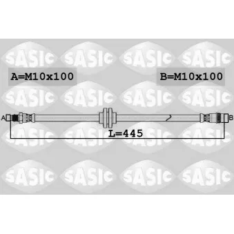 Flexible de frein SASIC 6604041