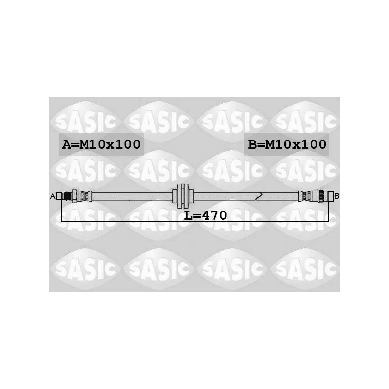 Flexible de frein SASIC 6604042