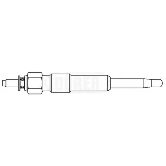Bougie de préchauffage DÜRER DG20900